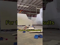 Pared interior de encargo de los niños de la pared que sube para el lugar de los niños de escuelas