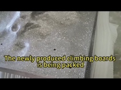 Resina de madera de acero interior ISO9001 ISO14001 de la pared de la roca adulta de la diversión que sube