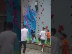 El subir de la velocidad de Bouldering de la fibra de vidrio celebra la corrosión anti profesional