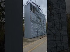 Los cantos rodados el equipo del patio de la escalada al aire libre para los niños adultos